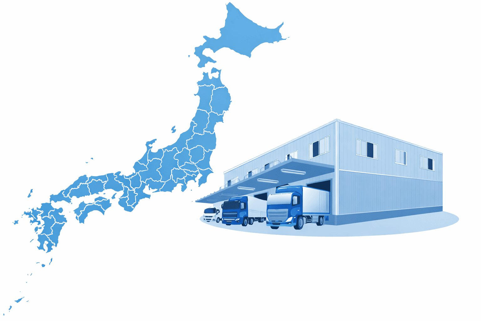 日本全国対応イメージ